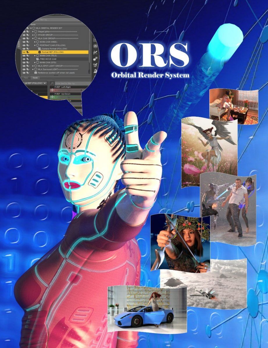 MLA Orbital Render System Ez Render
